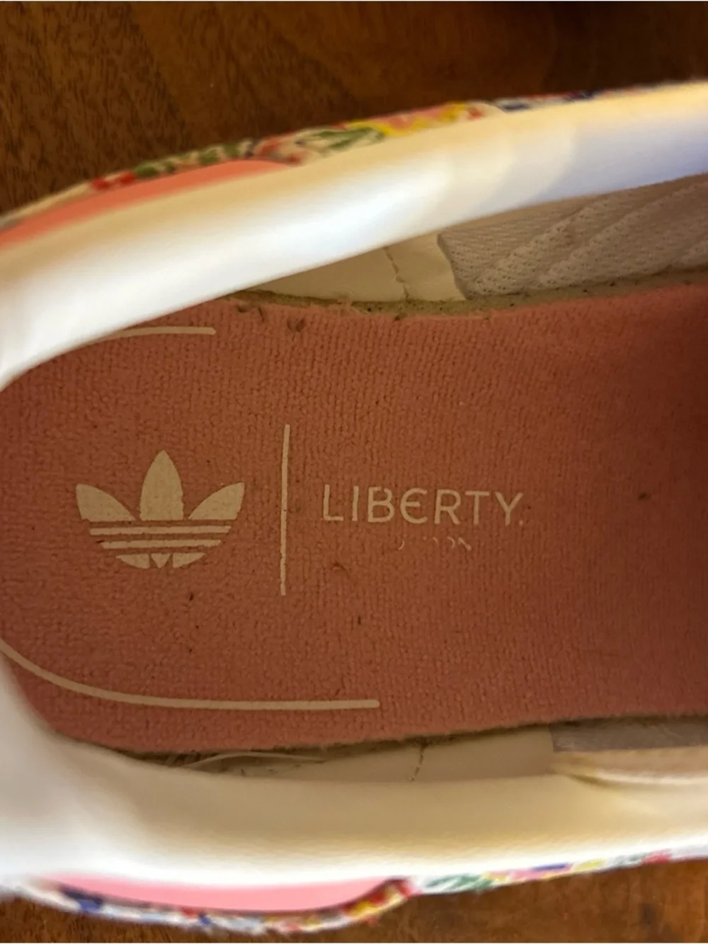 adidas Samba x Liberty Embroidered Floral Sneakers size 5.5Y EU 38 - Picture 8 of 12